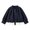 Navy, variant on Girls Ruffled Collar Light Windbreaker Puff Long Sleeve Button Casual Jacket with Lace Trim Toddler Coats for Girls Outerwear