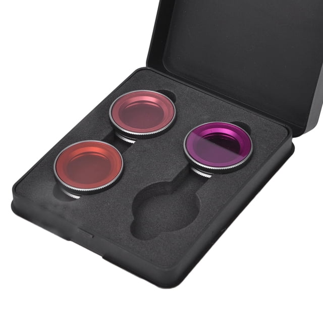 Filtre de Plongée, Violet/magenta, Rouge, Filtre d'Objectif, pour Appareil Photo Sport OSMO, Revêtement Multicouche, Filtres de Compensation de Correction de Couleur, Photographie Sous-Marine
