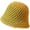 Yellow, variant on CoCopeaunts Bucket Hat for Women Breathable Thin Woolen Knitted Basin Hat Foldable Literary Artistic Leisure All-Match Sun Hat