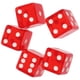 thumbnail image 5 of Juego de dados pequeños, accesorios de juego, dados transparentes acrílicos, juego de dados, 5 uds., 5 of 8