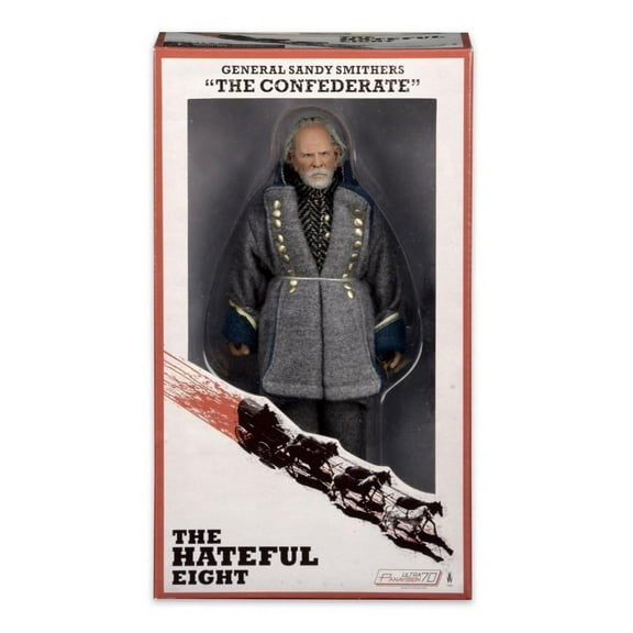 The Hateful Eight 8" Figure: Gen. Sandy Smithers "The Confederate"