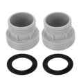 thumbnail image 2 of Adaptador de Manguera de Piscina, Kit de Conversión de Manguera de Piscina Fácil Instalación Universal Con 2 Juntas para Reemplazo, 2 of 7