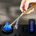 thumbnail image 5 of Wuztai USB Rechargeable Candle Lighter Windproof Flameless, Long Lighter for Camping Grill Party, Electric Lighter Fire Starter, 5 of 7
