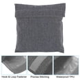 thumbnail image 4 of Unique Bargains 7'x7' Reusable Washable Polyester Snack Bag Sandwich Bag, Grey, 4 of 7