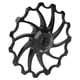 thumbnail image 3 of Polea de cambio trasero de aleación de aluminio negra con cojinete de cerámica de 15T para bicicletas de montaña, 3 of 8