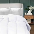 thumbnail image 3 of 300GSM Lightweight Comforter All Season Down Alternative Bed Comforter 100 % cotton quality size Super King - 120" x 98" Color White, 3 of 5