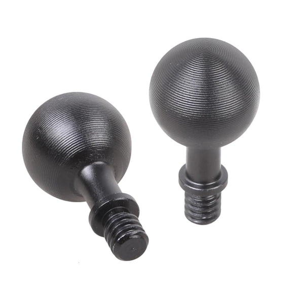 Osdhezcn Aluminum 17mm Ball Head to 1/4 Female Thread Adapters for Motorcycle Phone Mounts