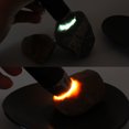 thumbnail image 2 of Sonducket Fuerte linterna joyería identificación luz cera de abejas Jade ámbar lámpara de detección antorcha equipo de iluminación Estufas de camping Negro, cabeza pequeña 395 Sin cargador de batería, 2 of 6