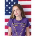 thumbnail image 3 of Halloween Hotel Concierge Costume Women's Juniors Soft T Shirt, 3 of 5