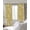 Yellow, variant on Sage Green Geometric Blackout Curtains for Bedroom/Living Room, Thermal Insulated Kitchen Curtains, Moroccan Chic Abstract Plaid Art Grommet Darkening Window Treatment Drapes 42"x63"x2