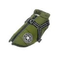 thumbnail image 1 of Large Pet Dog Jacket Winter Warm Waterproof Vay with Harness, 1 of 4