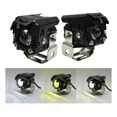 thumbnail image 1 of 2 Faros Bicolor 6 Hiperled Lupa Moto Fijo 12-24v 20,500lm, 1 of 7