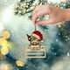 thumbnail image 4 of Adornos Navideños De Madera Con Clip Para Billetes, Soporte Para Billetes, Decoración Para Colgar, Para Regalar Billetes Y Cheques A La Familia (Billetes No Incluidos), 4 of 7