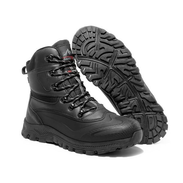 Nortiv 8 Men's Insulated Waterproof Construction Rubber Sole