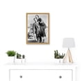 thumbnail image 2 of Clyde Barrow Gang Bonnie Parker Outlaw Criminal Photo Artwork Framed Wall Art Print A4, 2 of 4