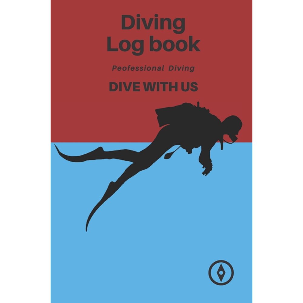 Dive Diving Logbook Scuba Diving Log Book, Scuba Log BookMini Size
