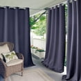 thumbnail image 1 of Modes pour la Maison Intérieur/extérieur Patio Gazebo Pergola Uni à Oeillets Panneau Simple Rideau de Fenêtre Drapé ( Panneau), 1 of 8