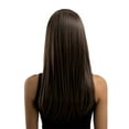thumbnail image 1 of 22" Long Heat Resistant Synthetic Hair Middle Part 22in, 1 of 8