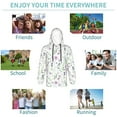 thumbnail image 5 of KLL Unisex Kids Boys Girls Hooded Pocket Pullover Hoodies-Watercolor Wildflower, 5 of 5
