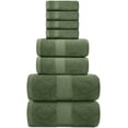thumbnail image 2 of Juego de toallas White Classic Luxury 100% algodón turco, 8 piezas, 2 of 8