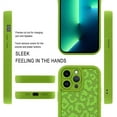 thumbnail image 4 of Compatible with iPhone 13 Pro Case, Cheetah Print Shockproof Soft TPU Protective Case for Women Girls, Slim Anti Scratch Leopard Case for iPhone 13 Pro 6.1 Inch, Green, 4 of 15