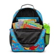 thumbnail image 5 of Jeiento Dragon Toddler Backpack for 2-5 Year Old Boys, 13.5 Inch Preschool Bag, Lightweight Kids Bookbag with 2 Front Pockets & 2 Mesh Side Pockets, Blue, 5 of 7
