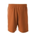 thumbnail image 2 of A4 N5178 Mens Fast Break Short - Orange/White - L, 2 of 2