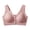 Pink, variant on Womens Bras Front Closure Post Bra With Prosthesis Pockets Daily Wear Womens Seamless Jelly Bras 1 PC