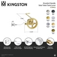 thumbnail image 4 of Kingston Brass KTRNKS6 Levante Side Mount Toilet Tank Lever in Polished Nickel, 4 of 5