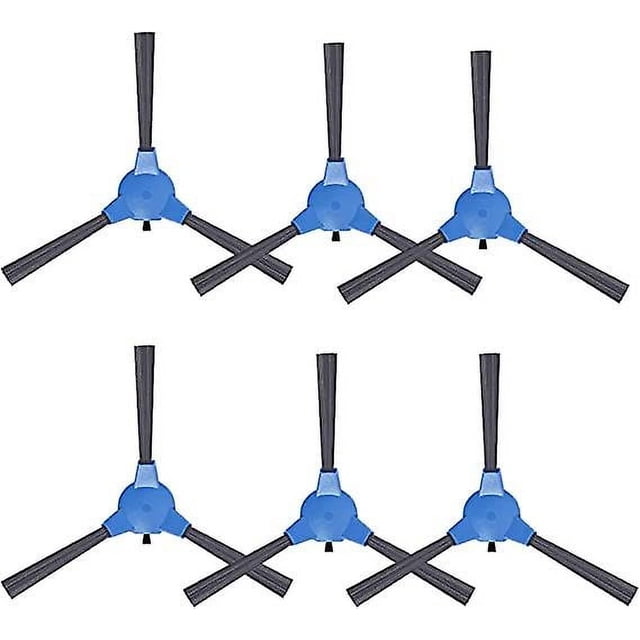 Paquete de 6 cepillos laterales de repuesto para aspiradora Eufy RoboVac 11S, RoboVac 12, RoboVac 15C, RoboVac 30, RoboVac 30C, RoboVac 35C, RoboVac G10, G20, G30