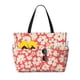 thumbnail image 1 of Easygdp Beige Flowers Bolsa de Viaje de Playa de Gran Capacidad, Bolsa Tote Perfecta para la Playa, Escapadas de Fin de Semana y Viajes, 1 of 7