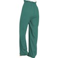 thumbnail image 4 of Sunloudy Pantalones casuales de pierna ancha para mujer, pantalones sueltos de longitud completa de cintura media atados de color sólido para damas, S / M / L / XL / XXL Sunloudy  S M L XL XXL, 4 of 7