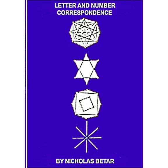Letter and Number Correspondence, (Paperback)