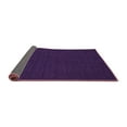 thumbnail image 2 of Ahgly Company Indoor Round Abstract Purple Contemporary Area Rugs, 5' Round, 2 of 4
