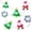 D, variant on AOMXGD Holiday Theme LED String Lights 4 Styles Santa Pumpkin Tree Snowflake Battery Powered Lights For Christmas Halloween Decor