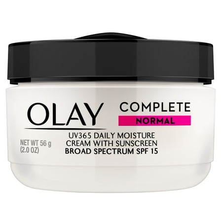 Olay Complete Cream Moisturizer with SPF 15 Normal, 2.0