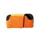 thumbnail image 4 of Organizador de soporte para gafas de sol, estuche para gafas de sol para coche, clip para gafas de coche Naranja, 4 of 9