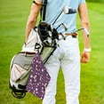 thumbnail image 5 of Kdxio Cute Squirrel Floral Pattern Golf Towel (24" X 16") with Carabiner Clip - The Convenient Golf Cleaning Towel, 5 of 8