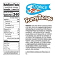 thumbnail image 7 of Drakes Funny Bones Snack Cakes, 10 cakes per box, 13.73oz of Funny Bones Peanut Butter Filled Devil's Cakes (6-Boxes), 7 of 7