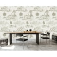 thumbnail image 2 of MuralsPrint Toile De Jouy  Stile Peel and Stick Wallpaper - 24'' W x 10' L, 2 of 4
