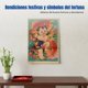 thumbnail image 2 of Abbraccia Póster Carpa saltando puerta guardián antigua, Arte de pared Año Nuevo Chino, Decoración infantil vintage en papel, 2 of 6