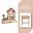 thumbnail image 2 of MIANGASTORE Maison de Poupée Table de Chevet Miniature Meubles de Maison de Poupée Miniature Table de Nuit, 2 of 7