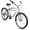 Matte Grey, variant on Tracer Nopa Beach Crusier Bike, 26" Wheel, 7-speed, V-brake, for Men, Mate Grey