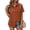 Caramel, variant on Womens Button Down Shirts Short Sleeve Shirt Collared Casual Work Blouses Summer Tops with Pockets
