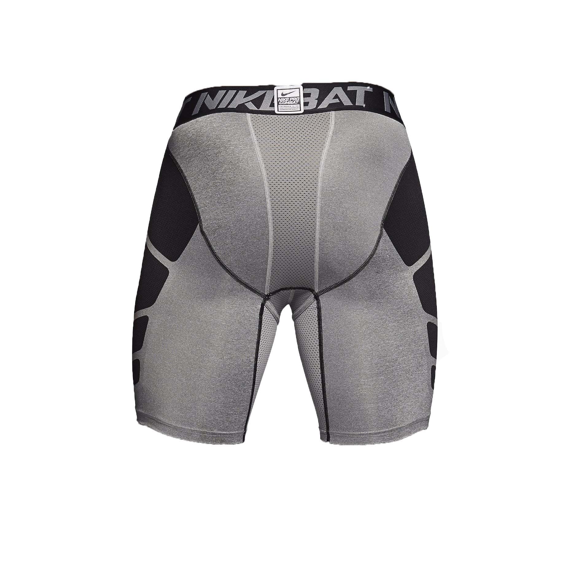 Nike Men's Combat Hypercool 2.0 Compression Shorts-Gray-Small