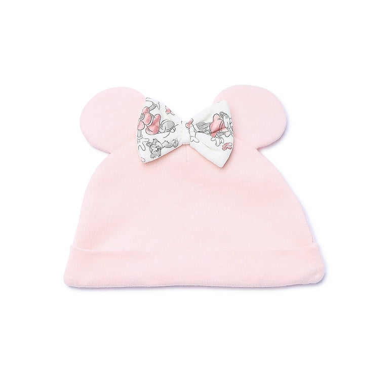 Minnie Mouse Infant Take Me Home Hat, Long-Sleeve Tee, and Pants Set, Sizes  NB-12M