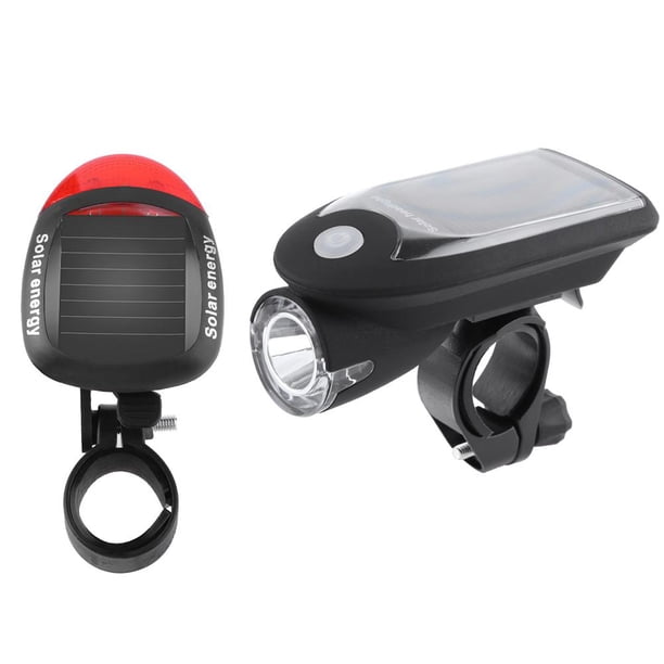 Juego de luces LED USB para bicicleta MTB, luz trasera delantera de advertencia para bicicleta a prueba de agua, 2 uds. Hugtrwg Para estrenar