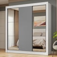 thumbnail image 2 of Ropero Closet Madesa 3 Puertas 2 Espejos BG, 2 of 5