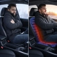 thumbnail image 5 of 12V Car Heated Seat Cushion, Winter Fast Heating Auto Seat Warmer Pad with Adjustable Temperature for Car SUV Truck, Overheat Protection, Plug and Play, 5 of 7