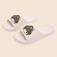 thumbnail image 5 of Womens Cute Cartoon Slide Sandals EVA Non-Slip Thick Sole Outdoor Indoor White Slip On Summer Shoes,Size 8.5-10, 5 of 6